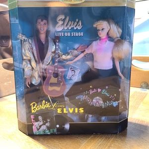 Elvis Barbie doll with Barbie Matell